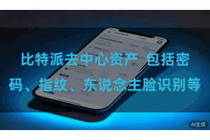 比特派去中心资产  包括密码、指纹、东说念主脸识别等